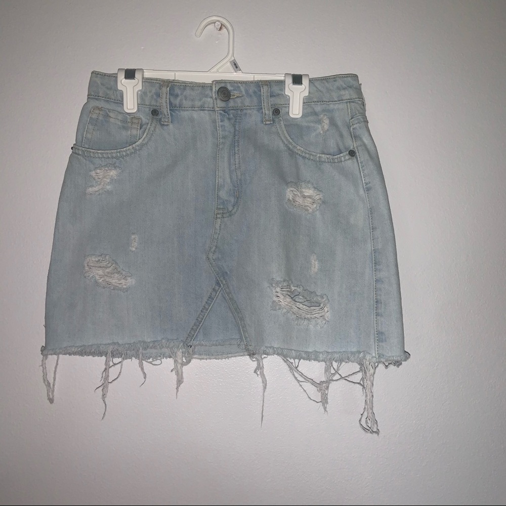Denim skirt